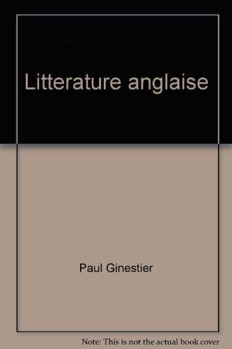 Littérature anglaise