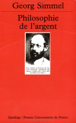 philosophie de l'argent