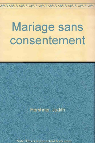 Mariage sans consentement