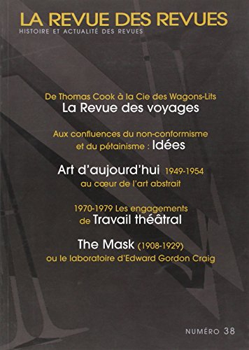 Revue des revues (La), n° 38