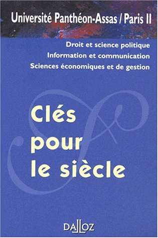 Clés pour le siècle