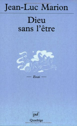 Dieu sans l'être