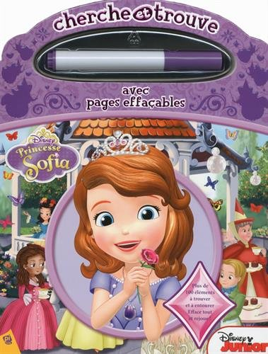Princesse Sofia : cherche et trouve avec pages effaçables