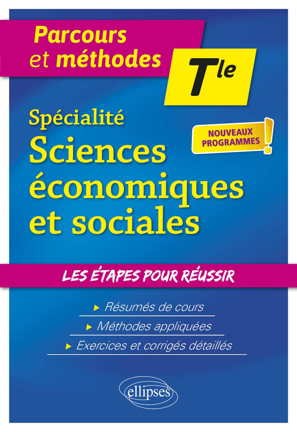 Spécialité sciences économiques et sociales terminale : nouveaux programmes