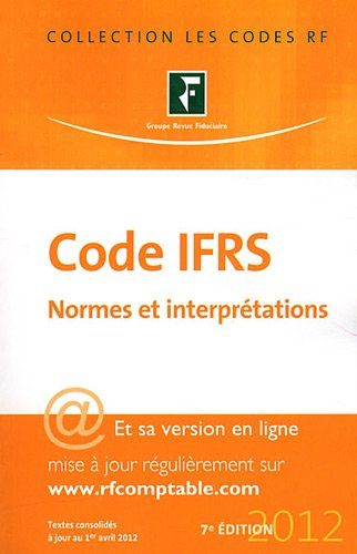 Code IFRS : normes et interprétations