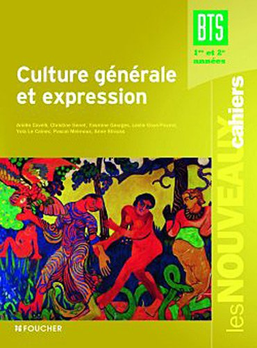 Culture générale et expression, BTS 1re et 2e années