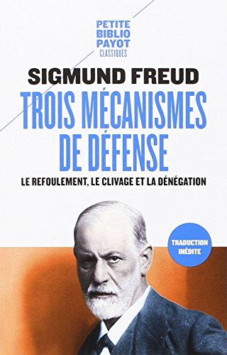 Trois mécanismes de défense : le refoulement, le clivage et la dénégation