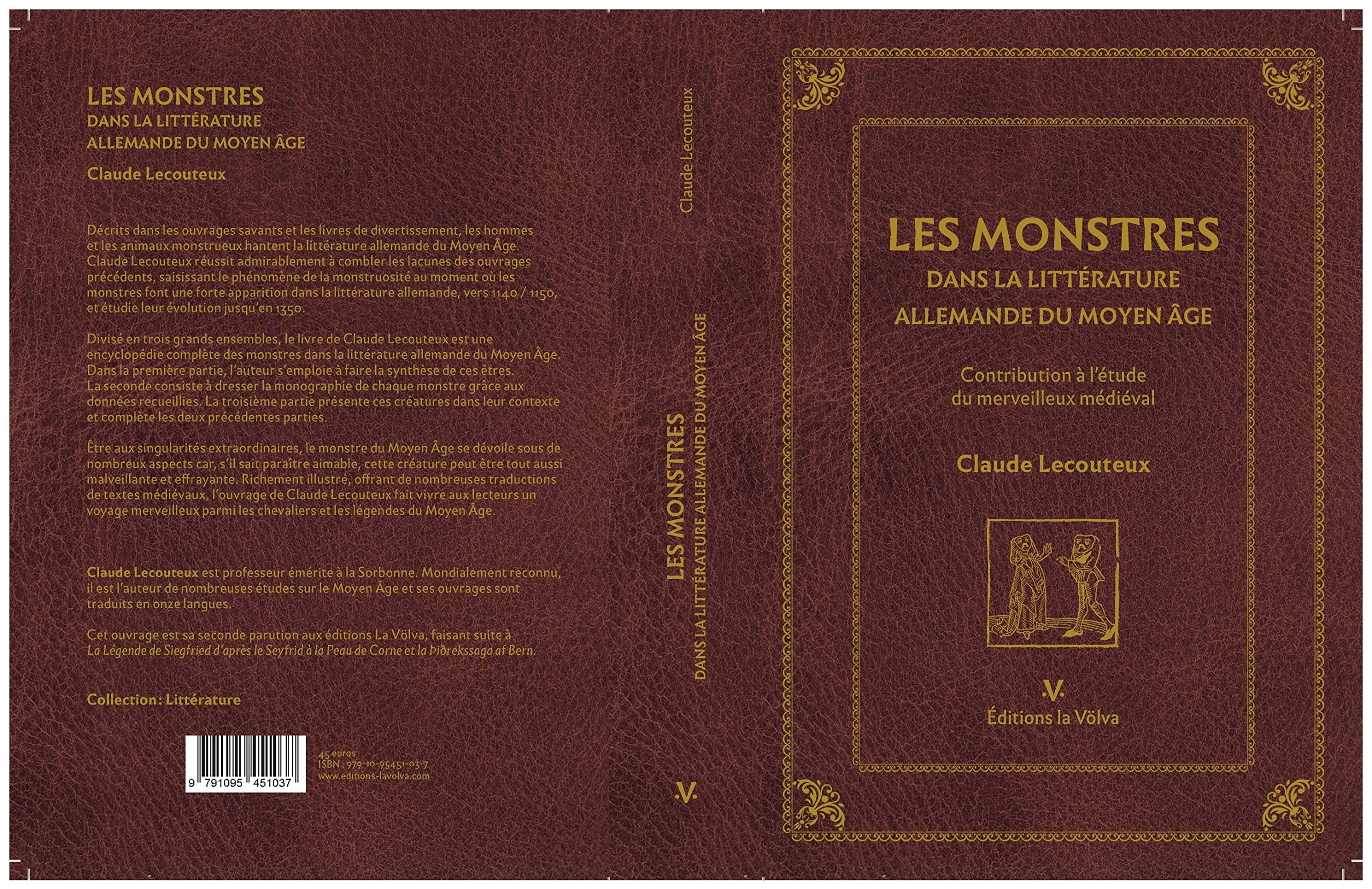 Les monstres dans la littérature allemande du Moyen Age : contribution à l'étude du merveilleux médi