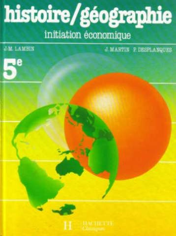 histoire-geographie 5eme. edition 1987