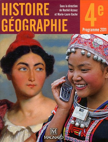Histoire géographie 4e : programmes 2011