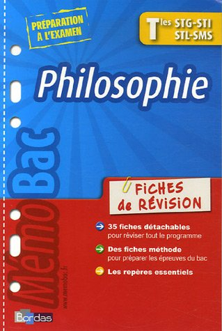 Philosophie Tles STG-STI-STL-SMS