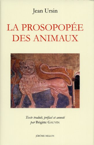 La prosopopée des animaux : 1541. Prosopopeia animalium aliquot