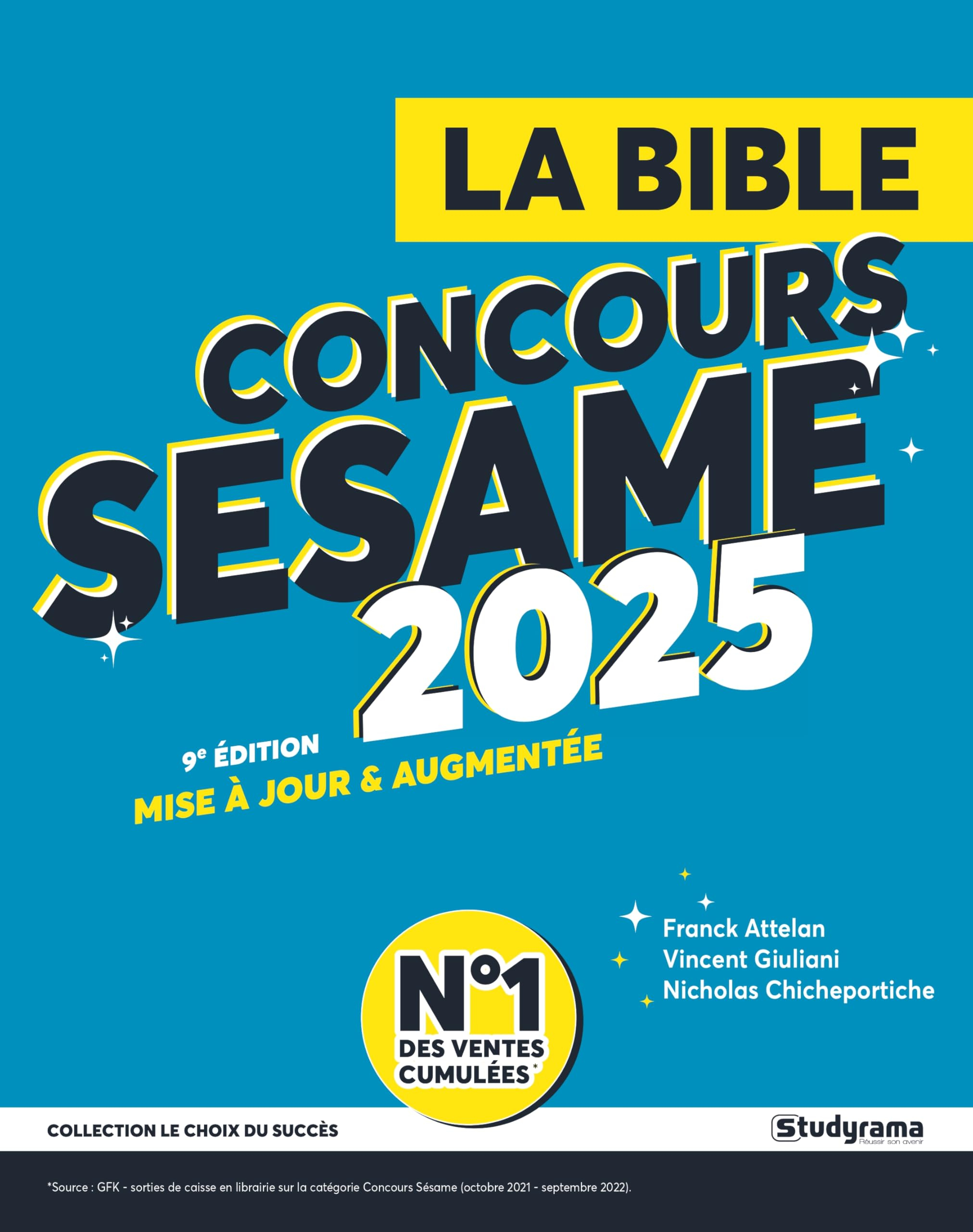 La bible de concours Sésame : concours 2025 : SKEMA Business School, Excelia Business school, NEOMA 