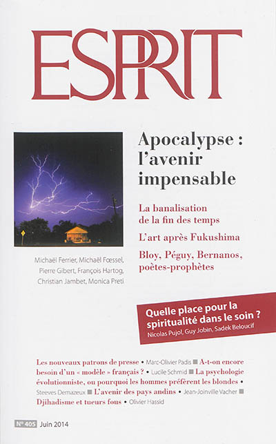 Esprit, n° 405. Apocalypse : l'avenir impensable