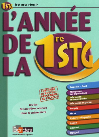 L'année de la 1re STG