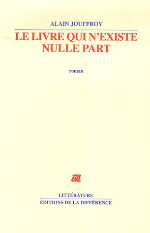 Le livre qui n'existe nulle part