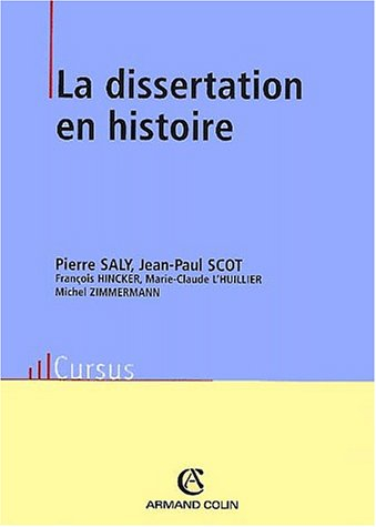 La dissertation en histoire