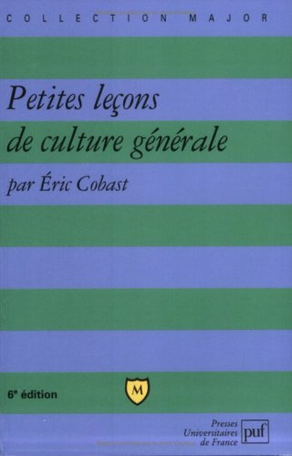 Petites leçons de culture générale