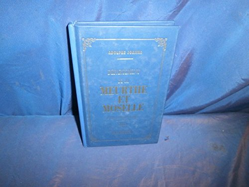 Géographie du département de la Meurthe-et-Moselle