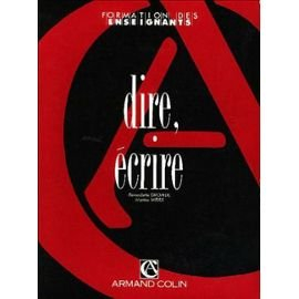 dire, écrire