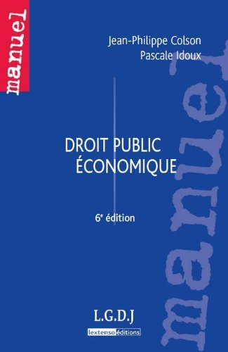 Droit public économique