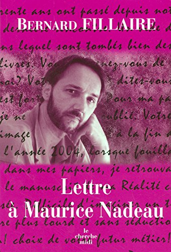 Lettre à Maurice Nadeau