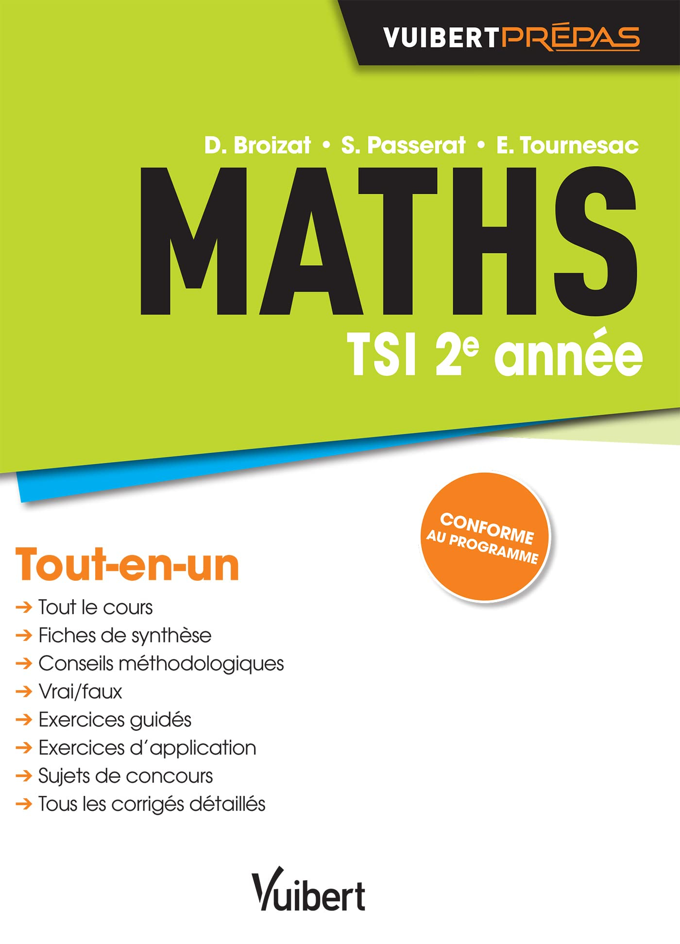 Maths : TSI 2e année : tout-en-un