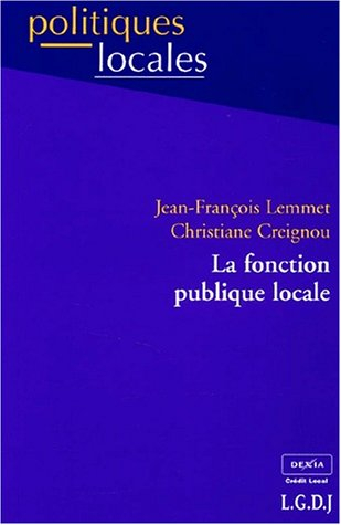 La fonction publique locale