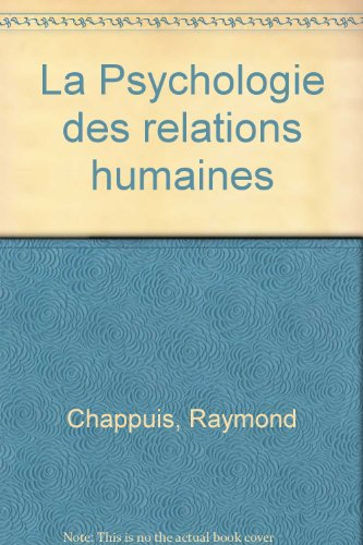 la psychologie des relations humaines