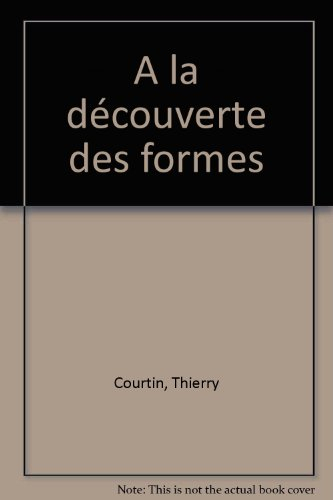 A la découverte des formes