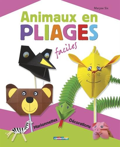 Animaux en pliages faciles