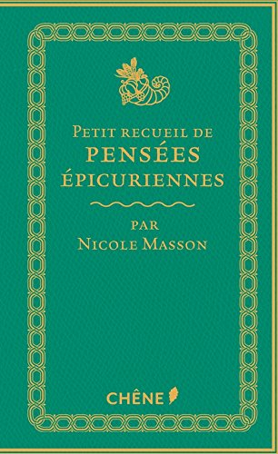 Petit recueil de pensées épicuriennes