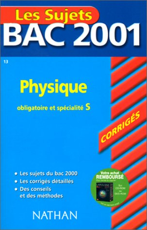 Physique, obligatoire et spécialité S