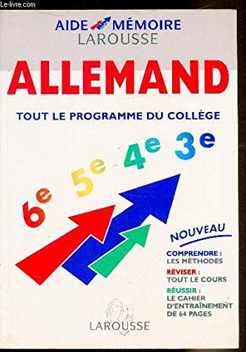 ALLEMAND. Tout le programme du collège