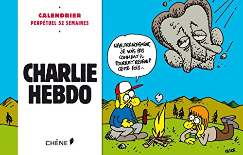 Charlie hebdo : calendrier perpétuel 52 semaines