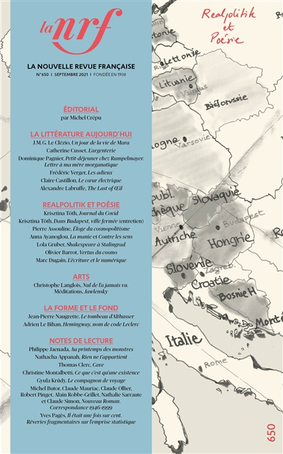 Nouvelle revue française, n° 650