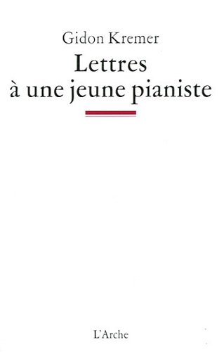 Lettres à une jeune pianiste