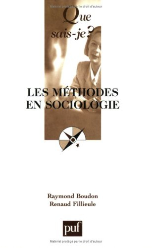 Les méthodes en sociologie