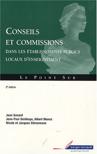 Conseils et commissions dans les établissements publics locaux d'enseignement