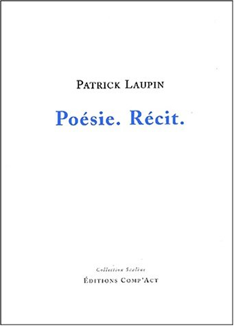 Poésie, récit