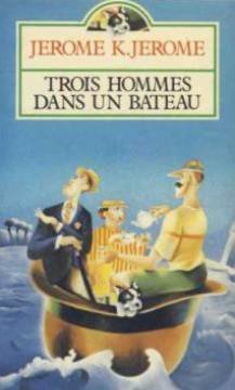 trois hommes dans un bateau