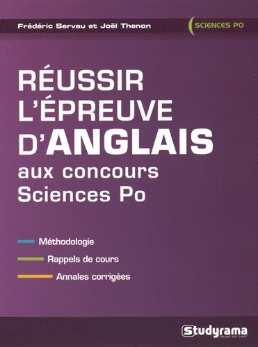 Réussir l'épreuve d'anglais aux concours Sciences Po