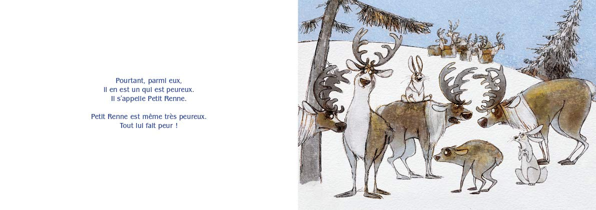 Petit Renne a peur de tout