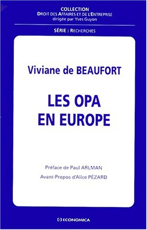 Les OPA en Europe