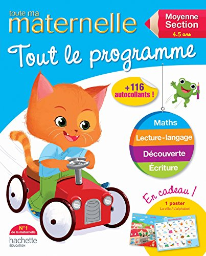 Toute ma maternelle, moyenne section, 4-5 ans : tout le programme