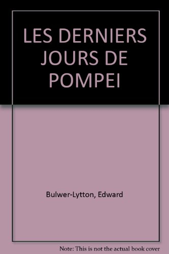 les derniers jours de pompeï
