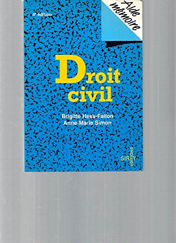 droit civil. 4ème édition
