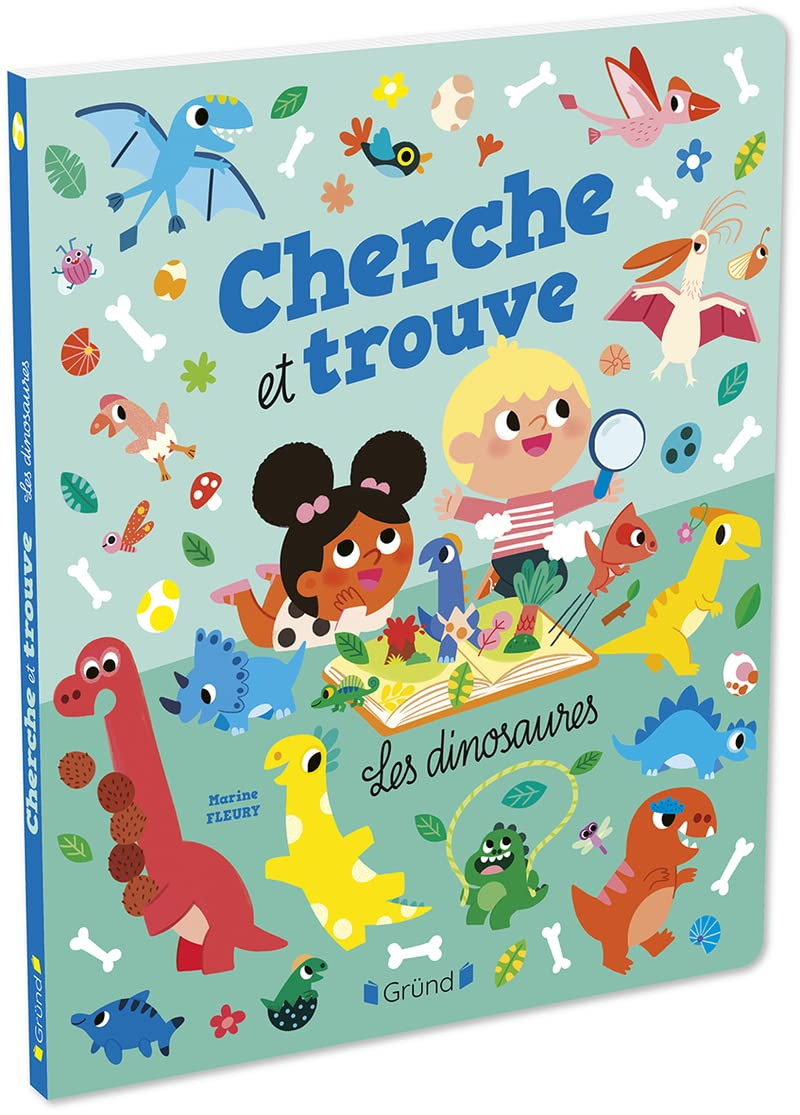 Les dinosaures : cherche et trouve