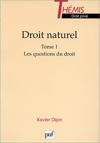 Droit naturel, questions de droit