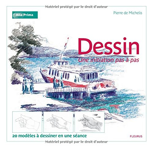Dessin : une initiation pas à pas : 20 modèles à dessiner en une séance